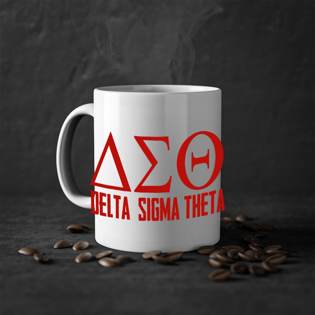 delta sigma theta 2#- black words - phrases-Mug / Coffee Cup