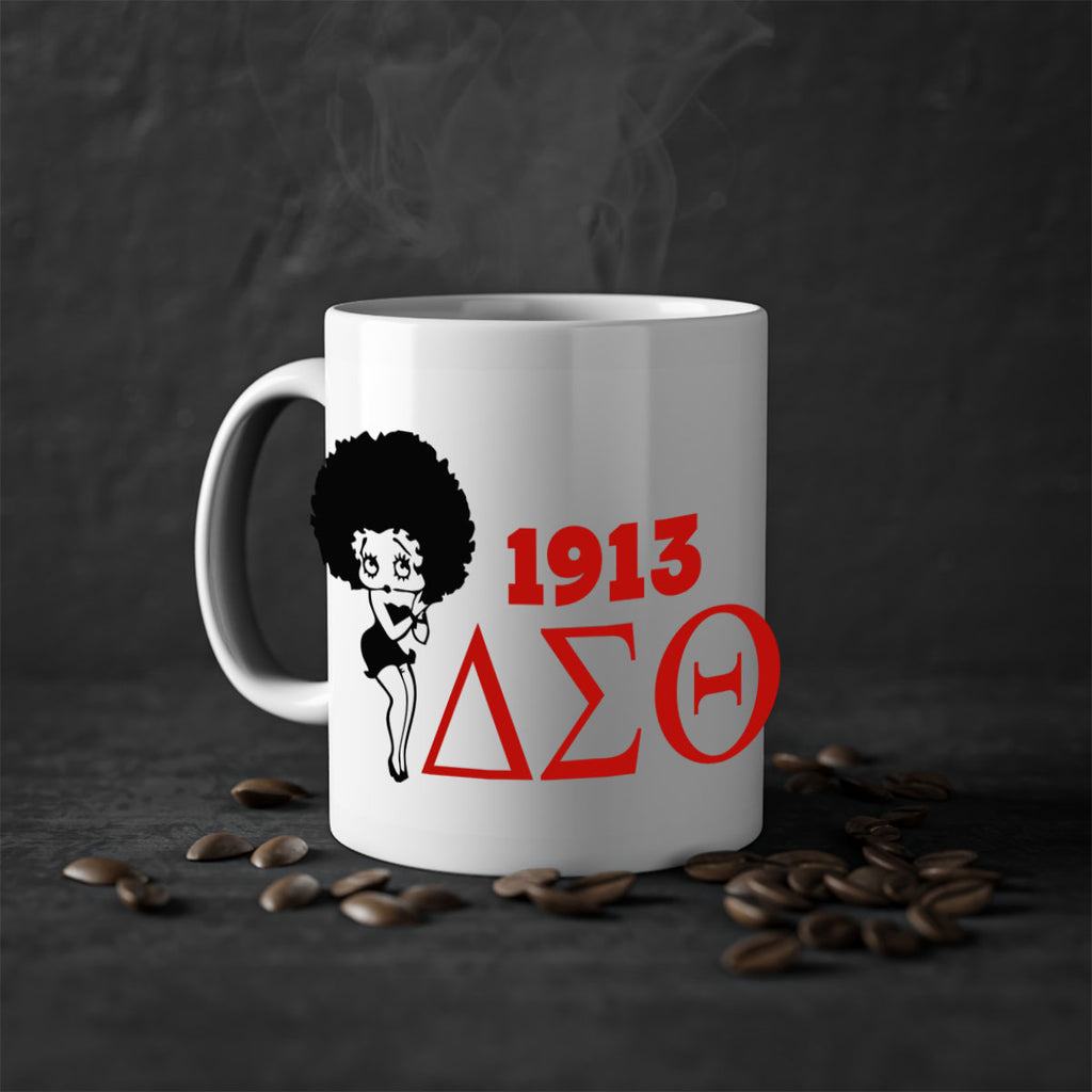 delta sigma theta 4#- black words - phrases-Mug / Coffee Cup