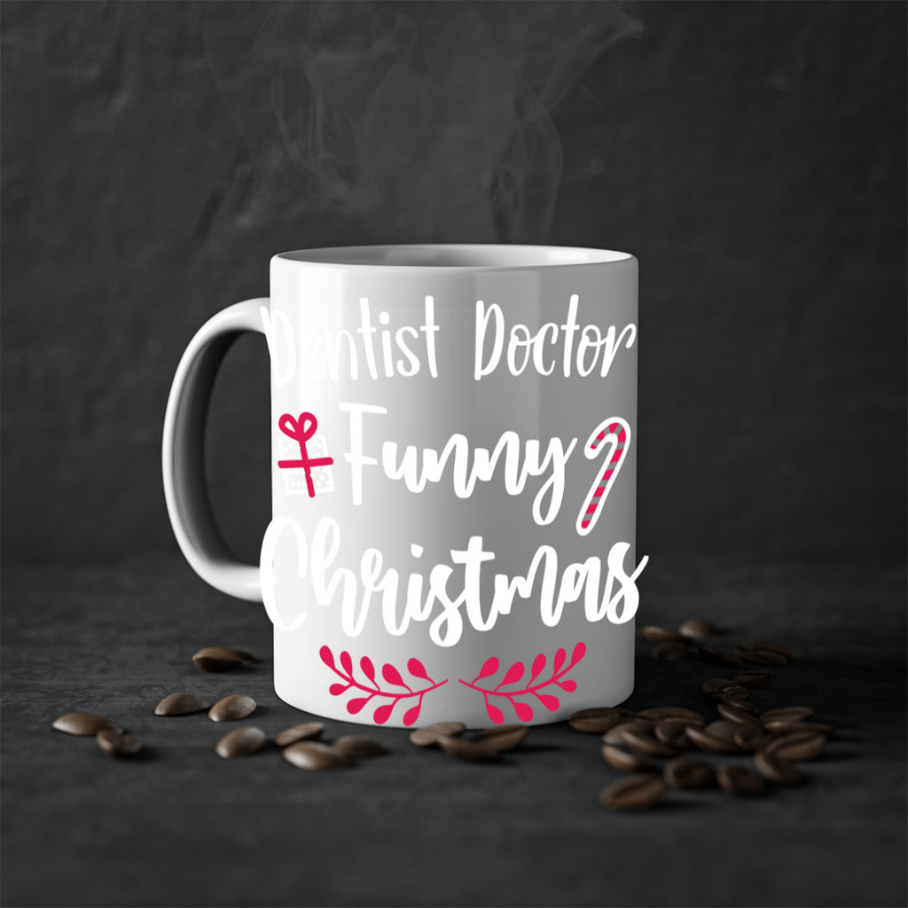 dentist doctor funny christmas style 179#- christmas-Mug / Coffee Cup