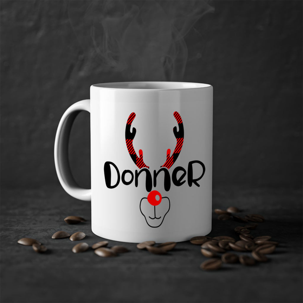 donner reindeer style 51#- christmas-Mug / Coffee Cup