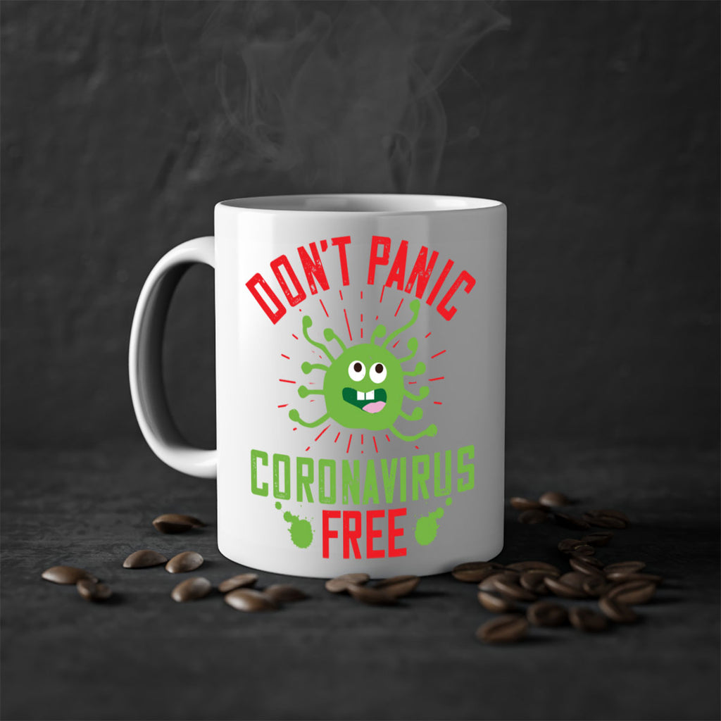 dont panic coronavirus free Style 43#- corona virus-Mug / Coffee Cup