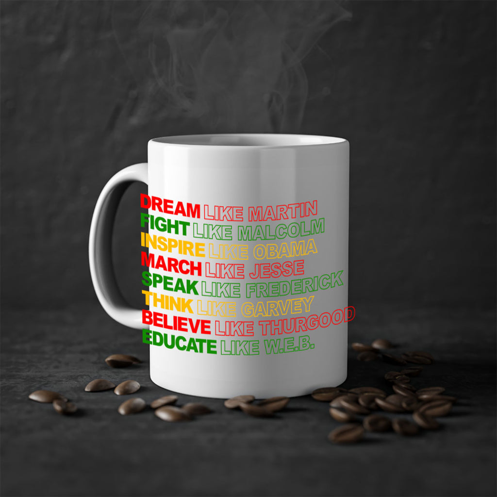 dream like martin 165#- black words - phrases-Mug / Coffee Cup