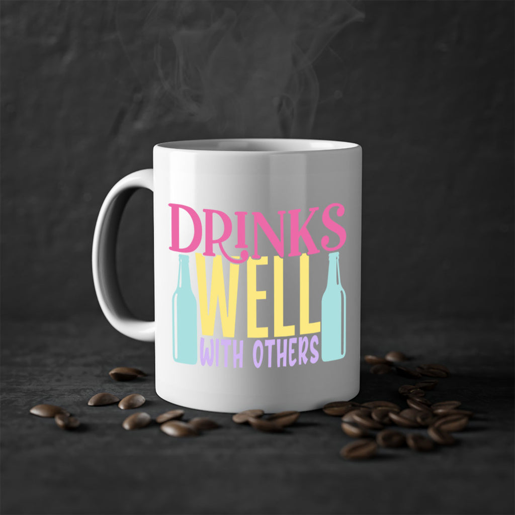 drinks well with others 129#- beer-Mug / Coffee Cup