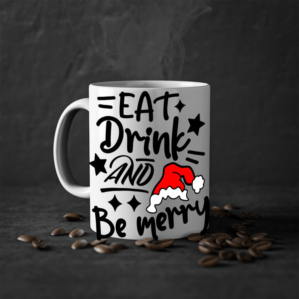 eat drink and be merry style 192#- christmas-Mug / Coffee Cup