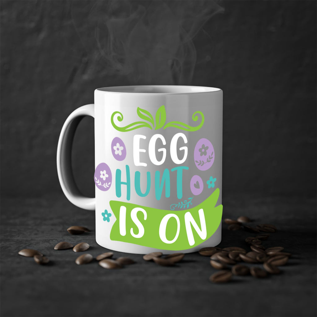 egg hunt is onn 95#- easter-Mug / Coffee Cup