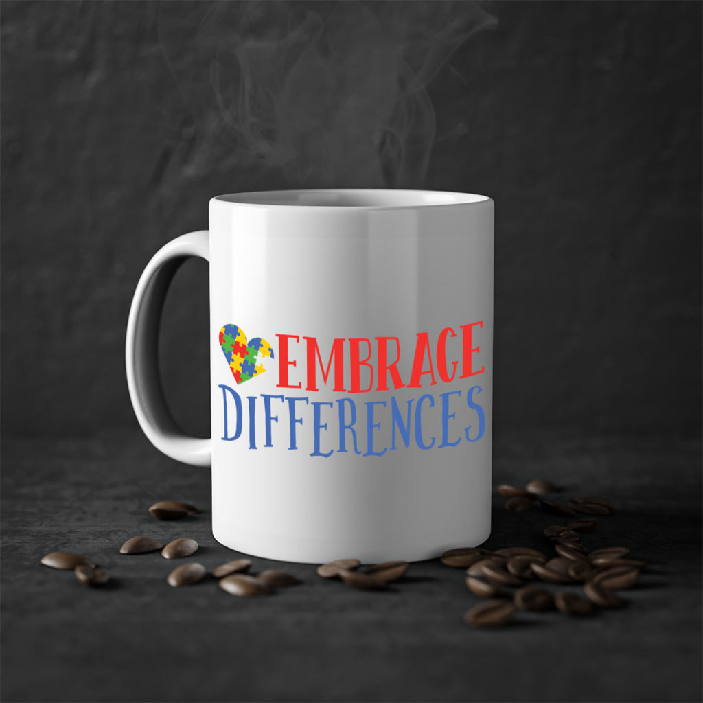 embrace differences Style 13#- autism-Mug / Coffee Cup