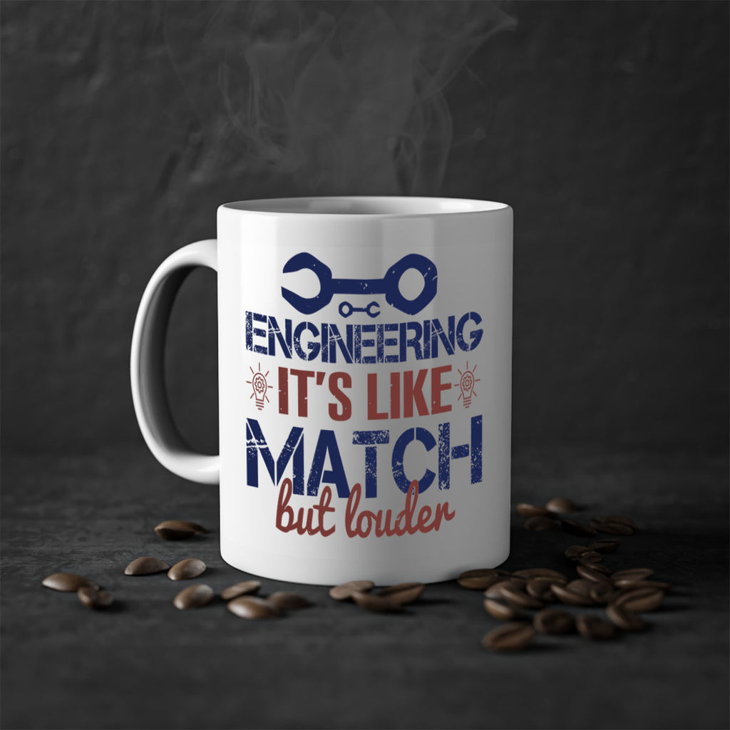 engineering its like match but louder Style 59#- engineer-Mug / Coffee Cup