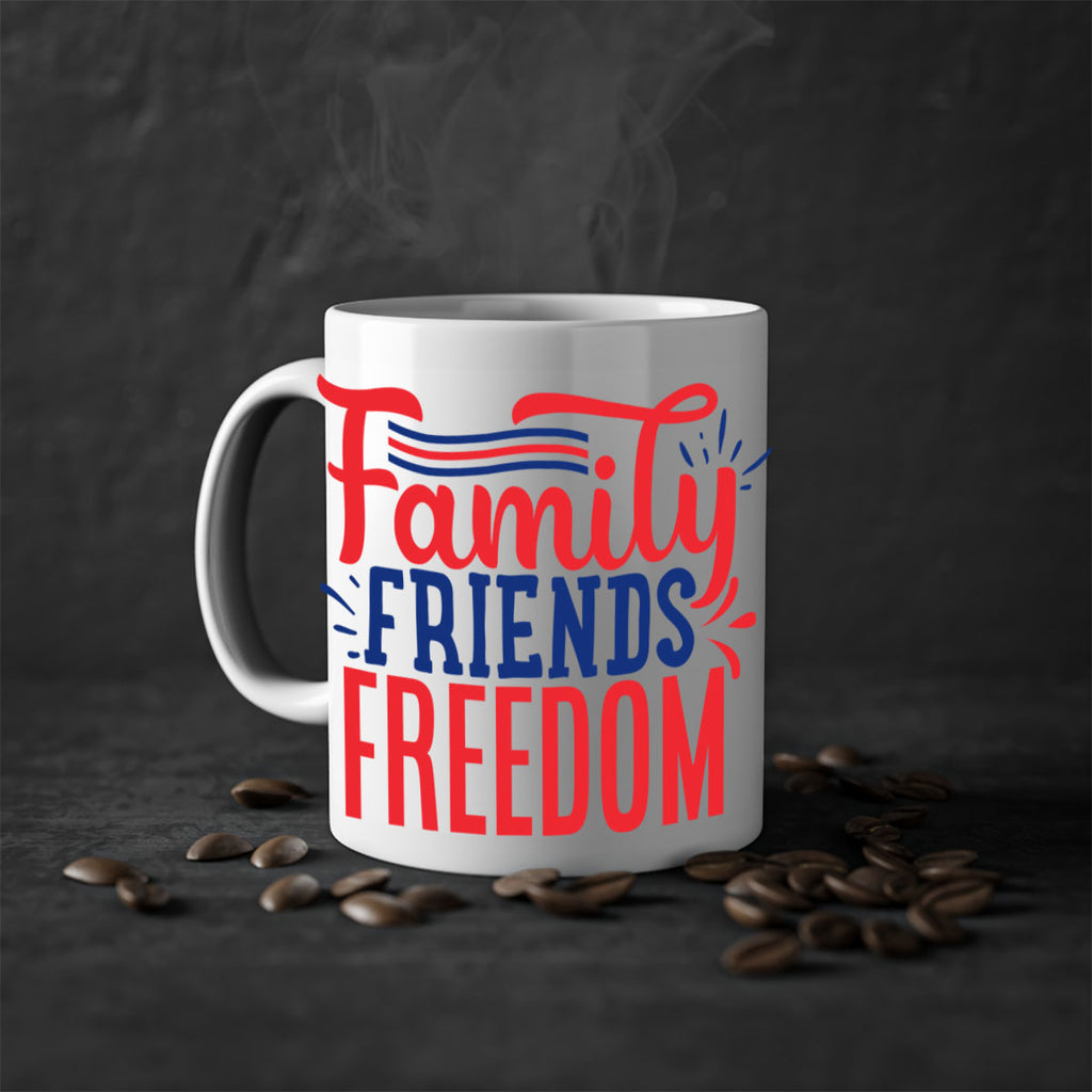 family friends freedom Style 48#- 4th Of July-Mug / Coffee Cup