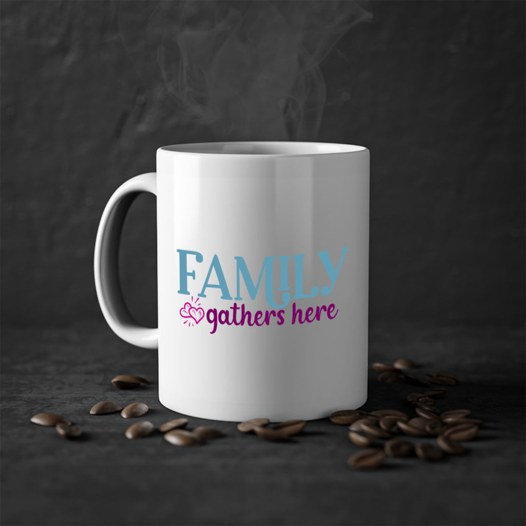 family gathers here 40#- Family-Mug / Coffee Cup