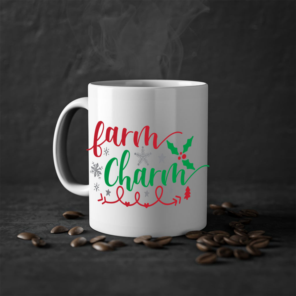 farm charm style 205#- christmas-Mug / Coffee Cup