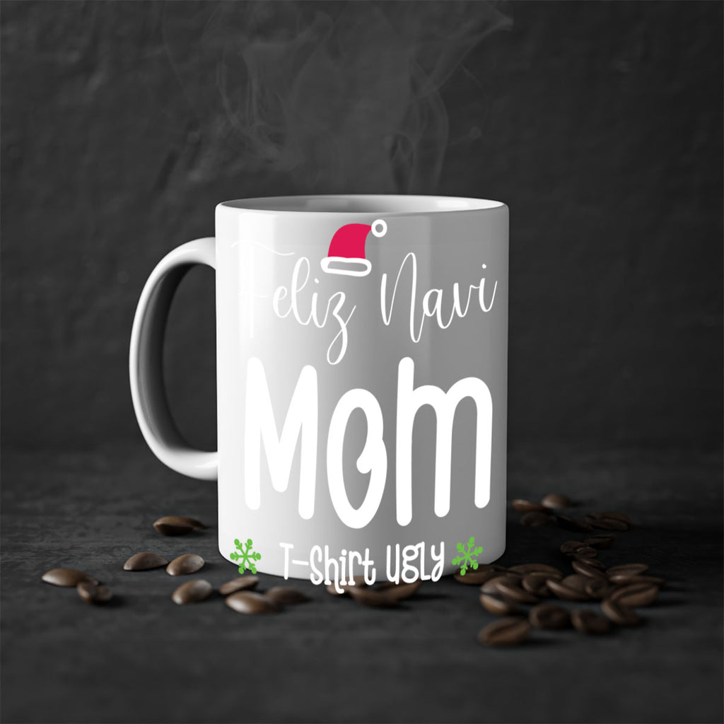 feliz navi mom t shirt ugly style 210#- christmas-Mug / Coffee Cup