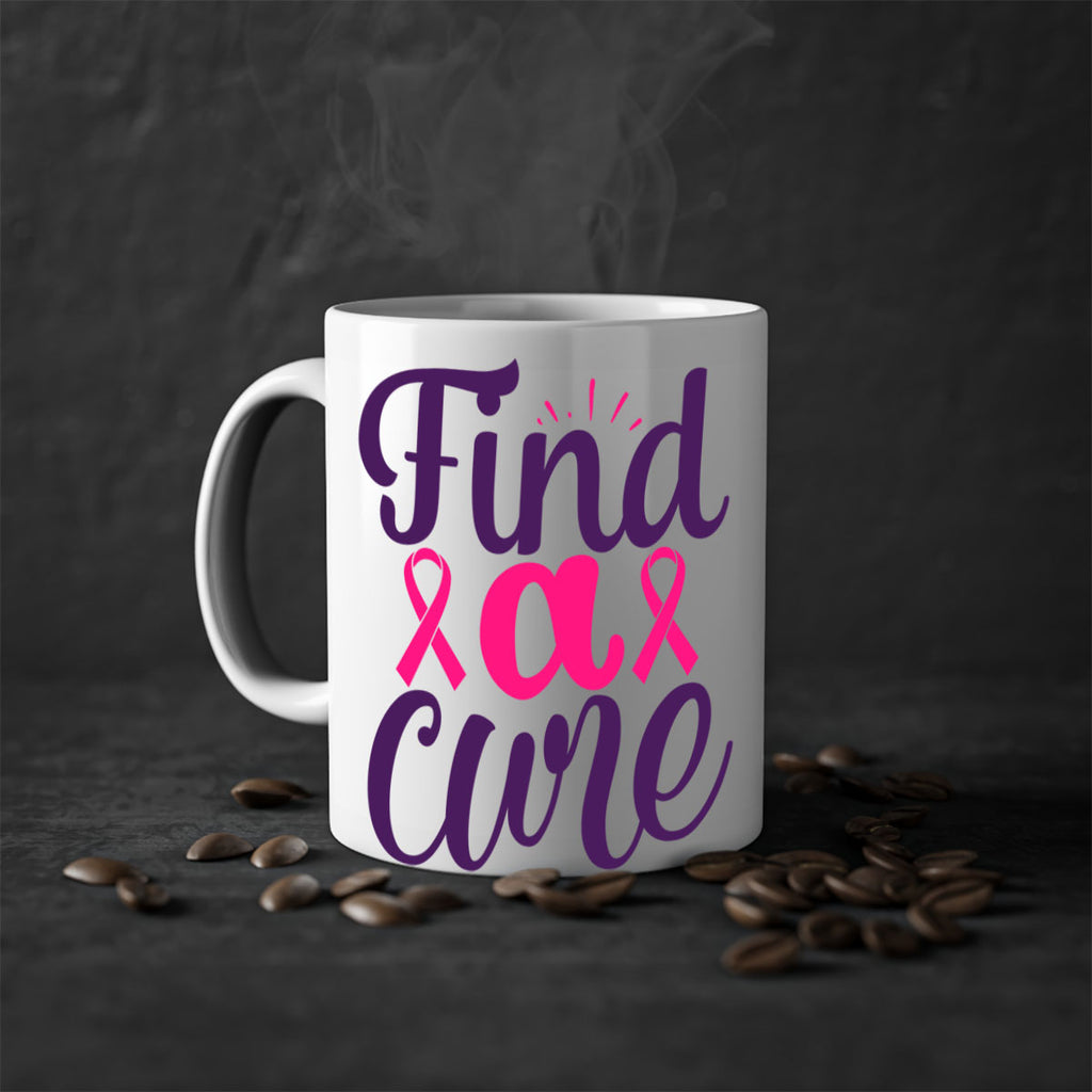 find a cure Style 12#- breast cancer-Mug / Coffee Cup