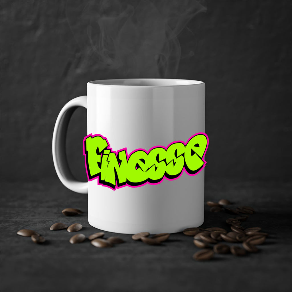 finesse 154#- black words - phrases-Mug / Coffee Cup