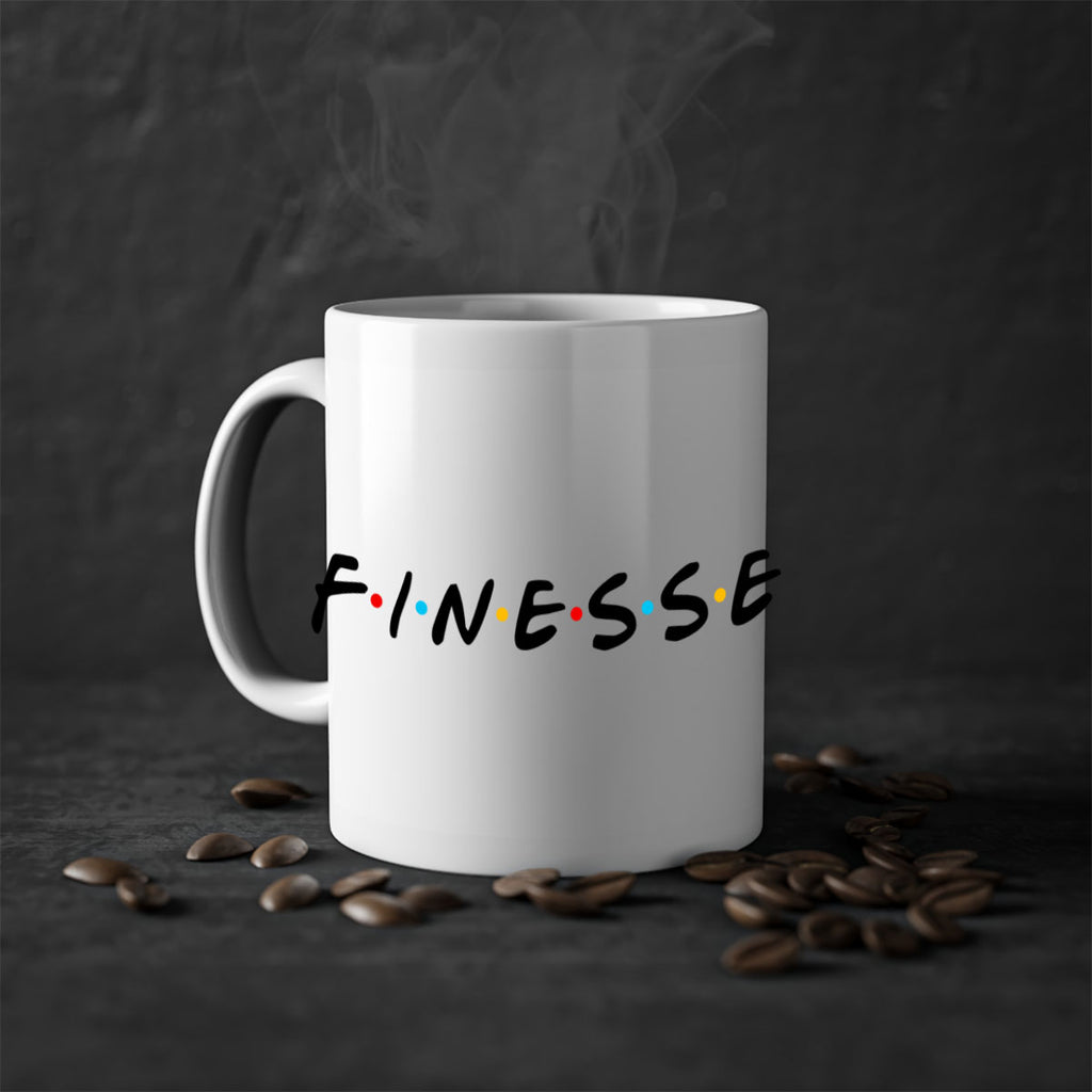 finesse 156#- black words - phrases-Mug / Coffee Cup