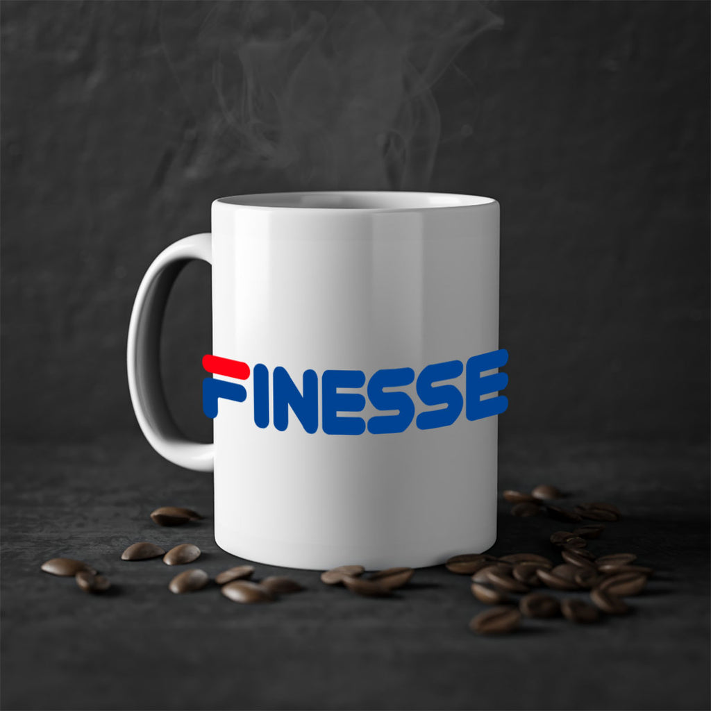 finesse 157#- black words - phrases-Mug / Coffee Cup