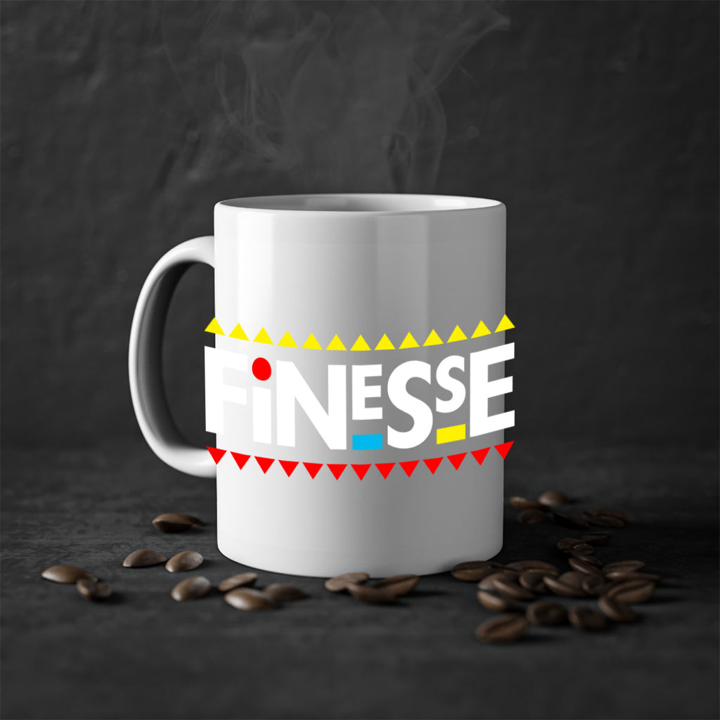 finesse 158#- black words - phrases-Mug / Coffee Cup