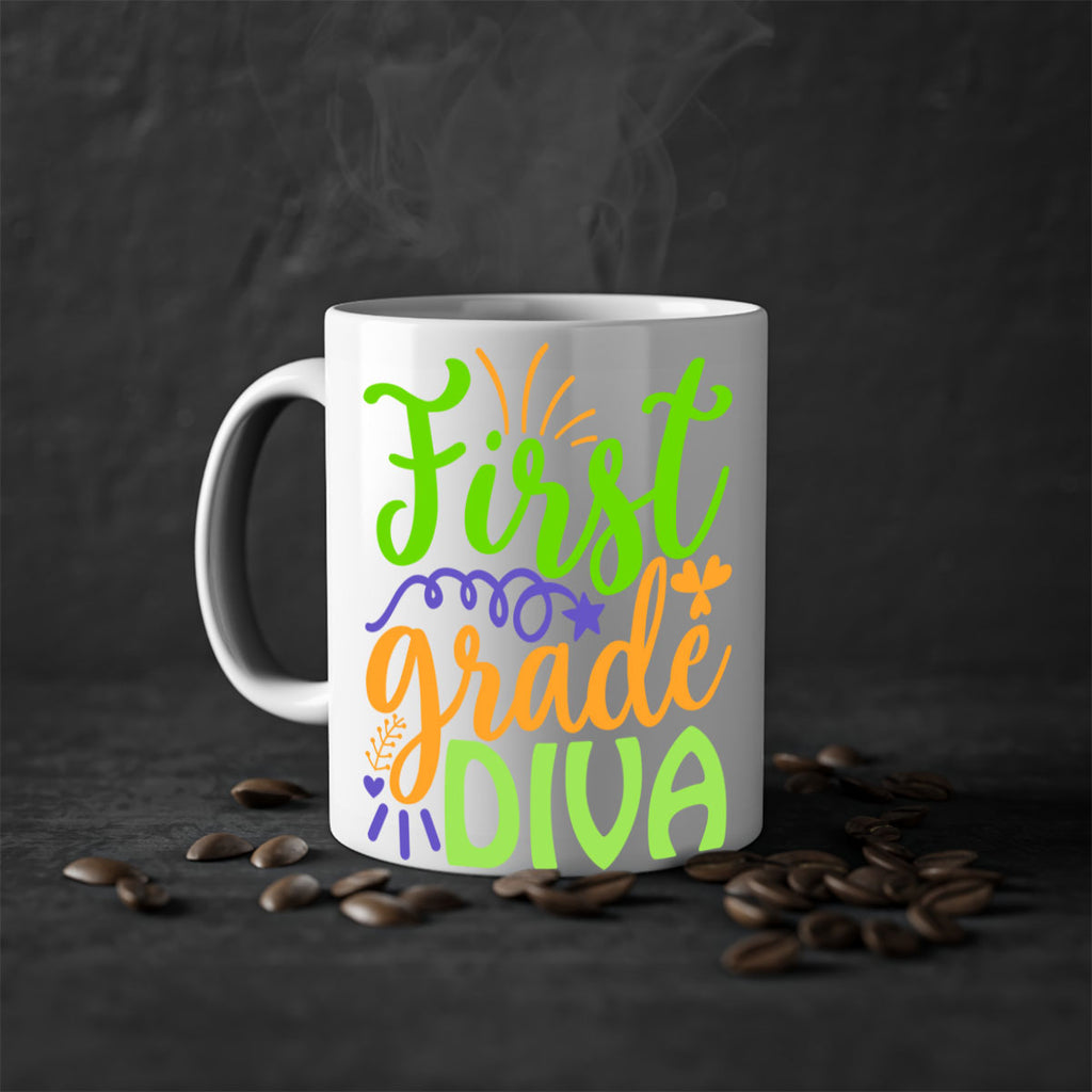 first grade diva 21#- mardi gras-Mug / Coffee Cup