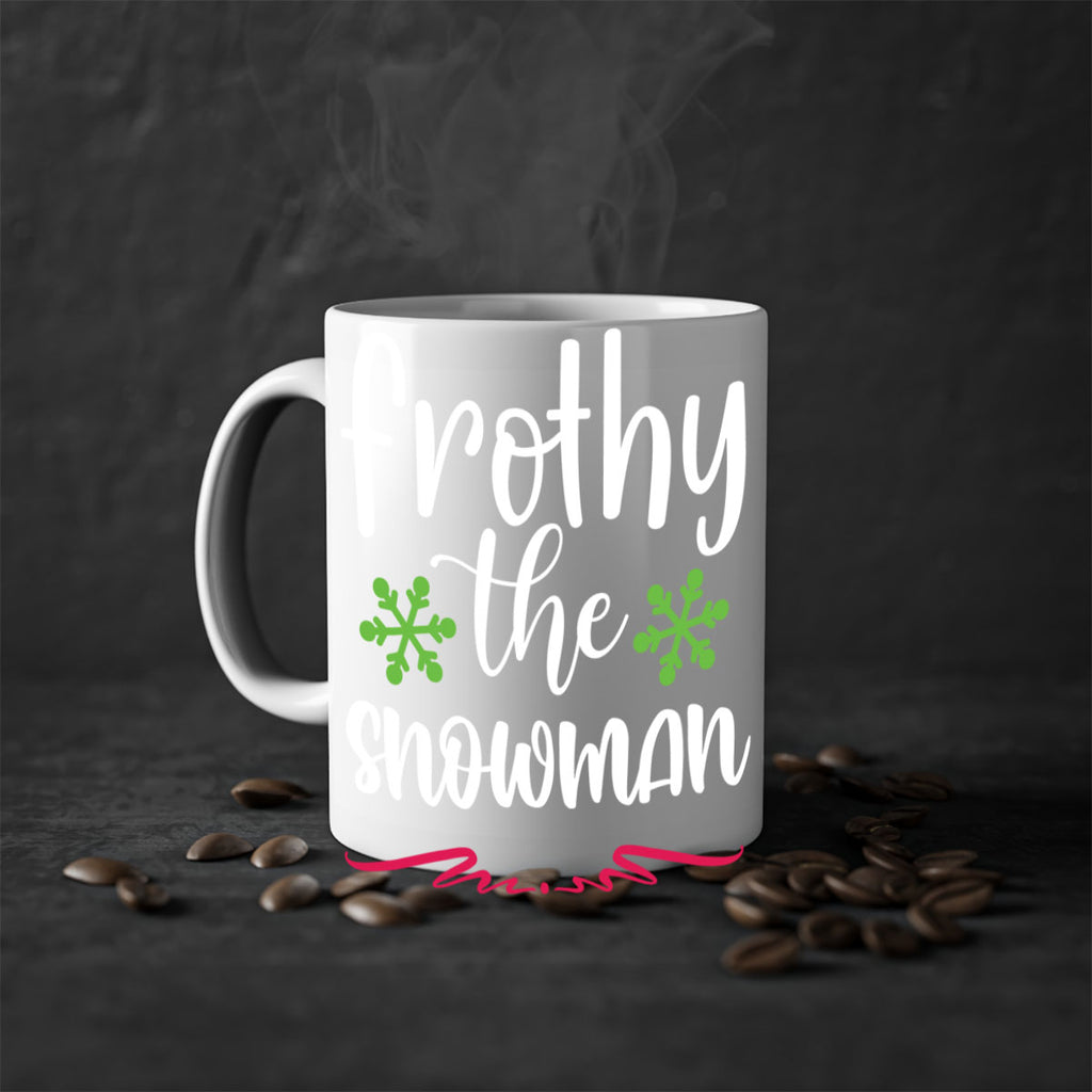 frothy the snowman style 219#- christmas-Mug / Coffee Cup