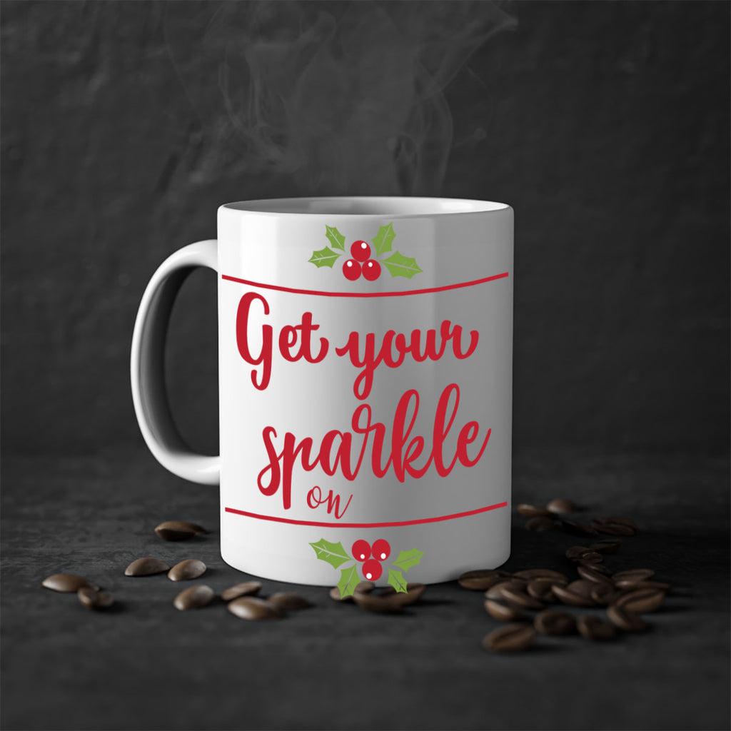 get your sparkle on style 231#- christmas-Mug / Coffee Cup