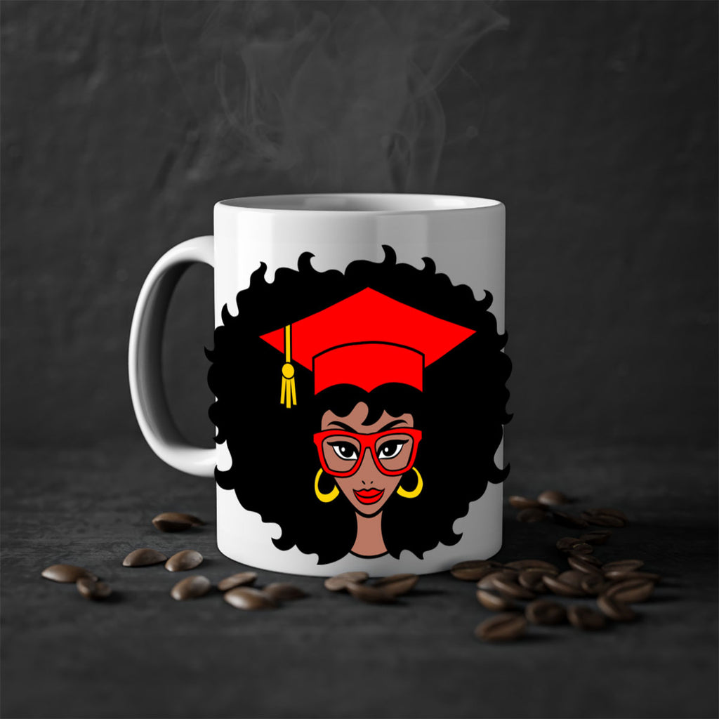 graduation black woman 32#- Black women - Girls-Mug / Coffee Cup