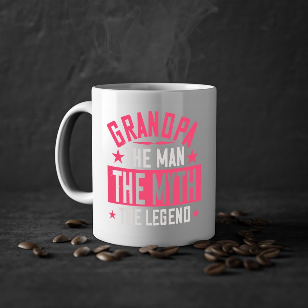 grandpa the man themyth the legend 42#- grandpa-Mug / Coffee Cup