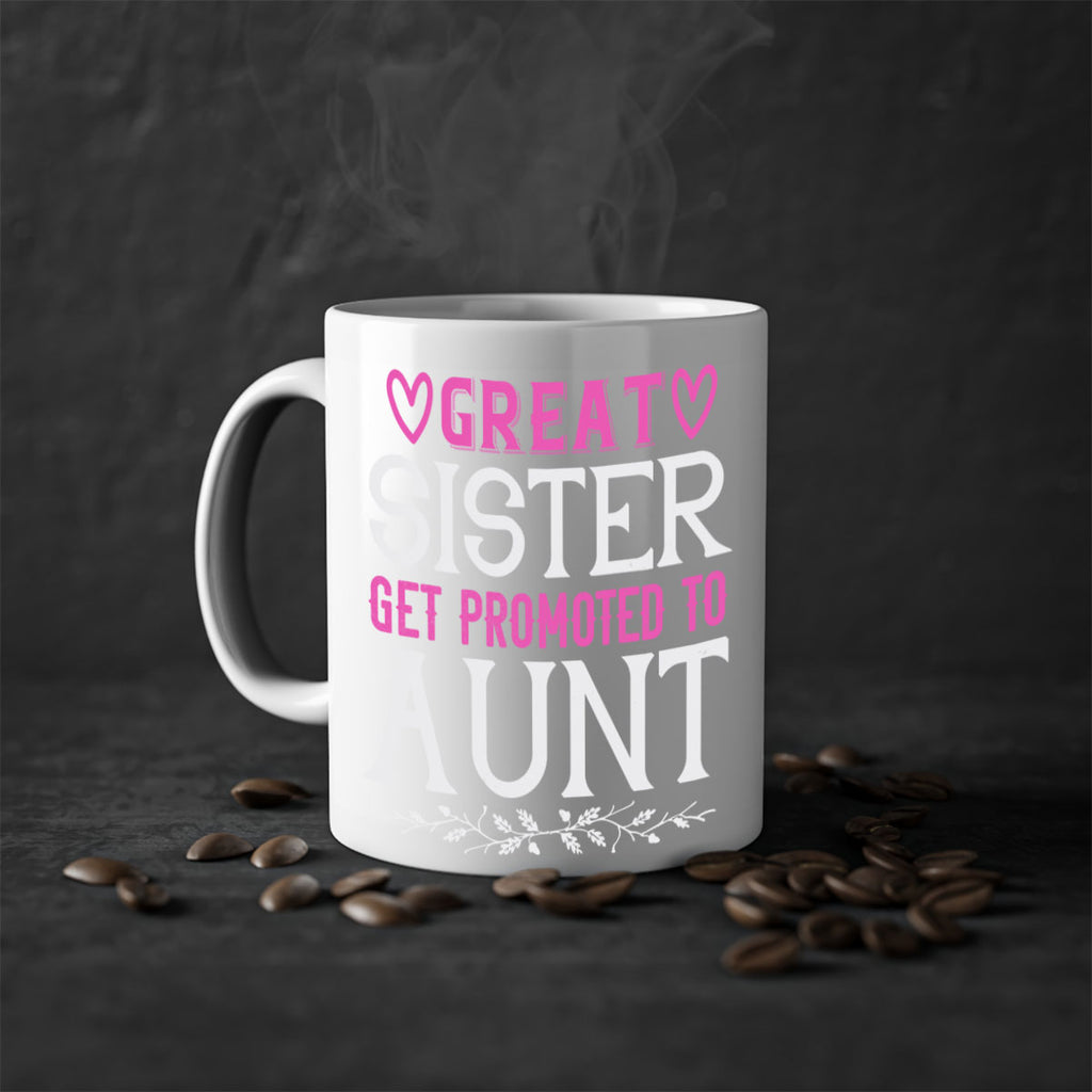 great sister get promoted to aunt Style 58#- aunt-Mug / Coffee Cup