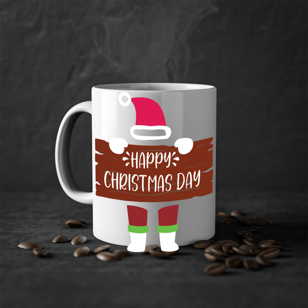 happy christmas day style 247#- christmas-Mug / Coffee Cup