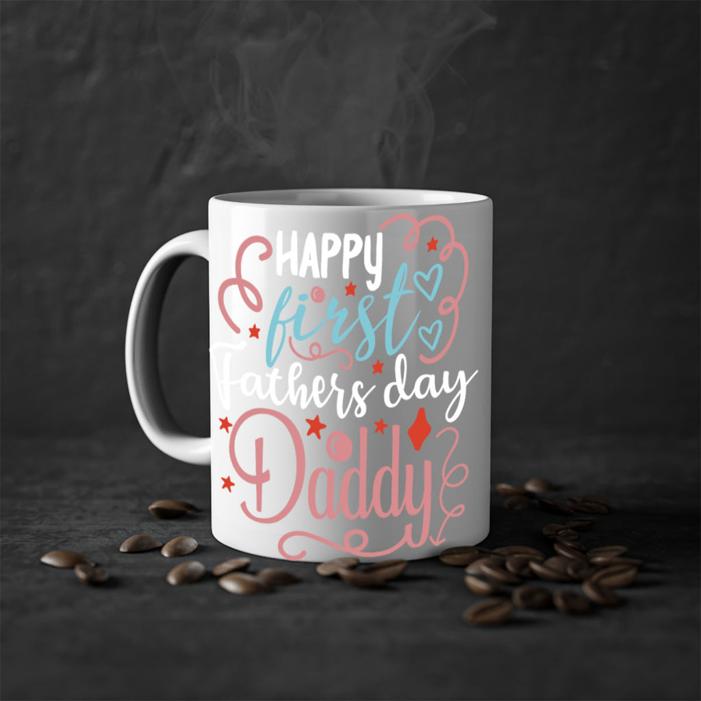 happy first fathers day daddy 90#- fathers day-Mug / Coffee Cup