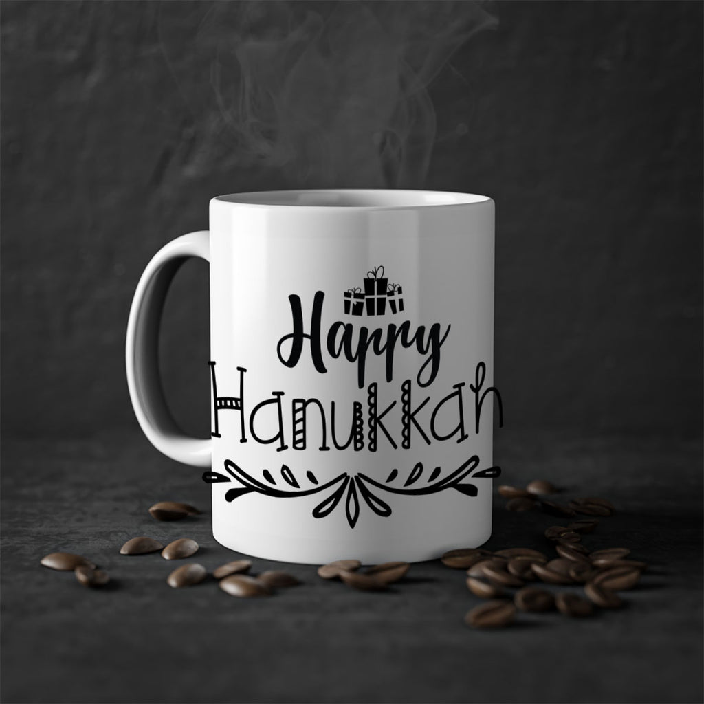 happy hanukkah style 252#- christmas-Mug / Coffee Cup