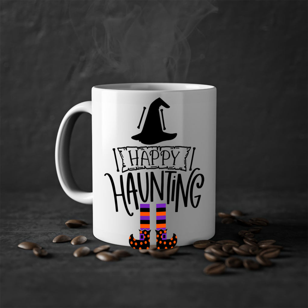 happy haunting 61#- halloween-Mug / Coffee Cup