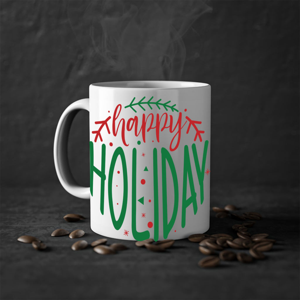 happy holiday style 253#- christmas-Mug / Coffee Cup