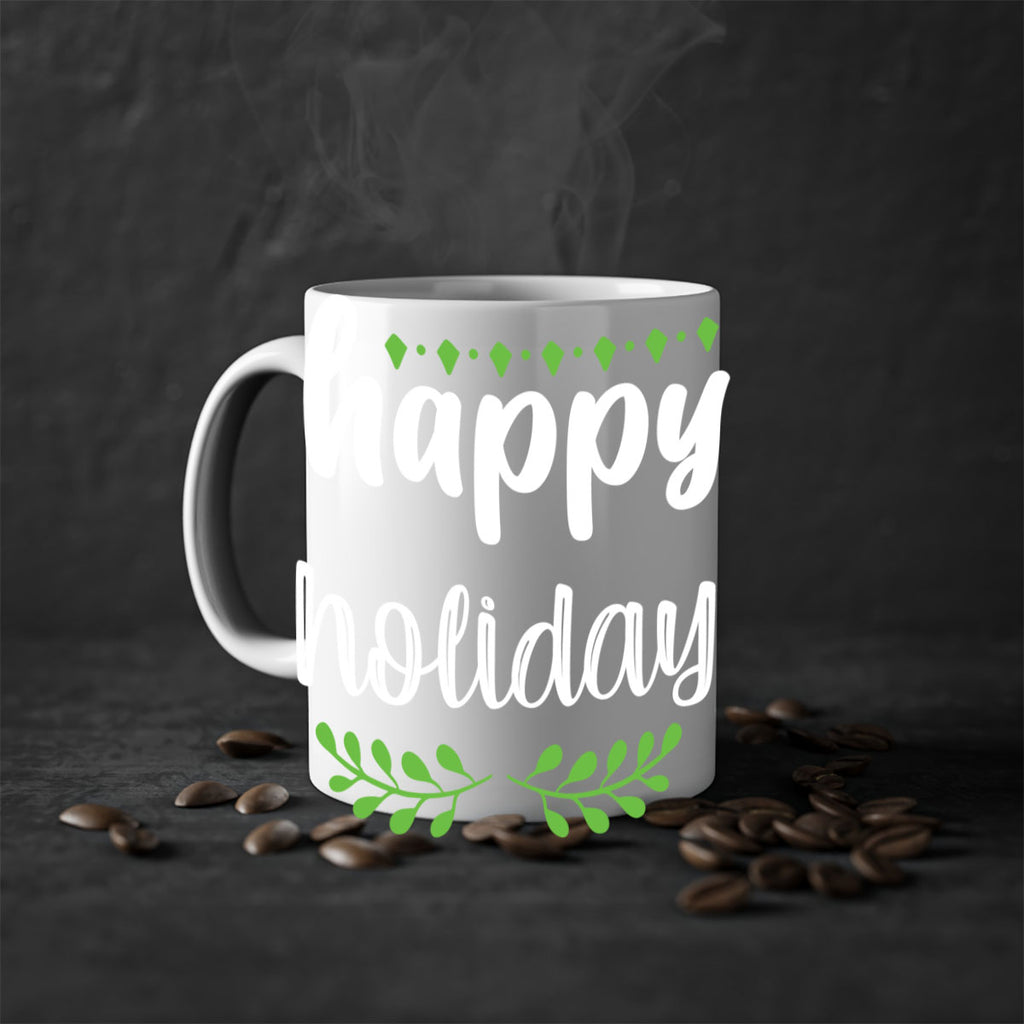 happy holiday style 254#- christmas-Mug / Coffee Cup