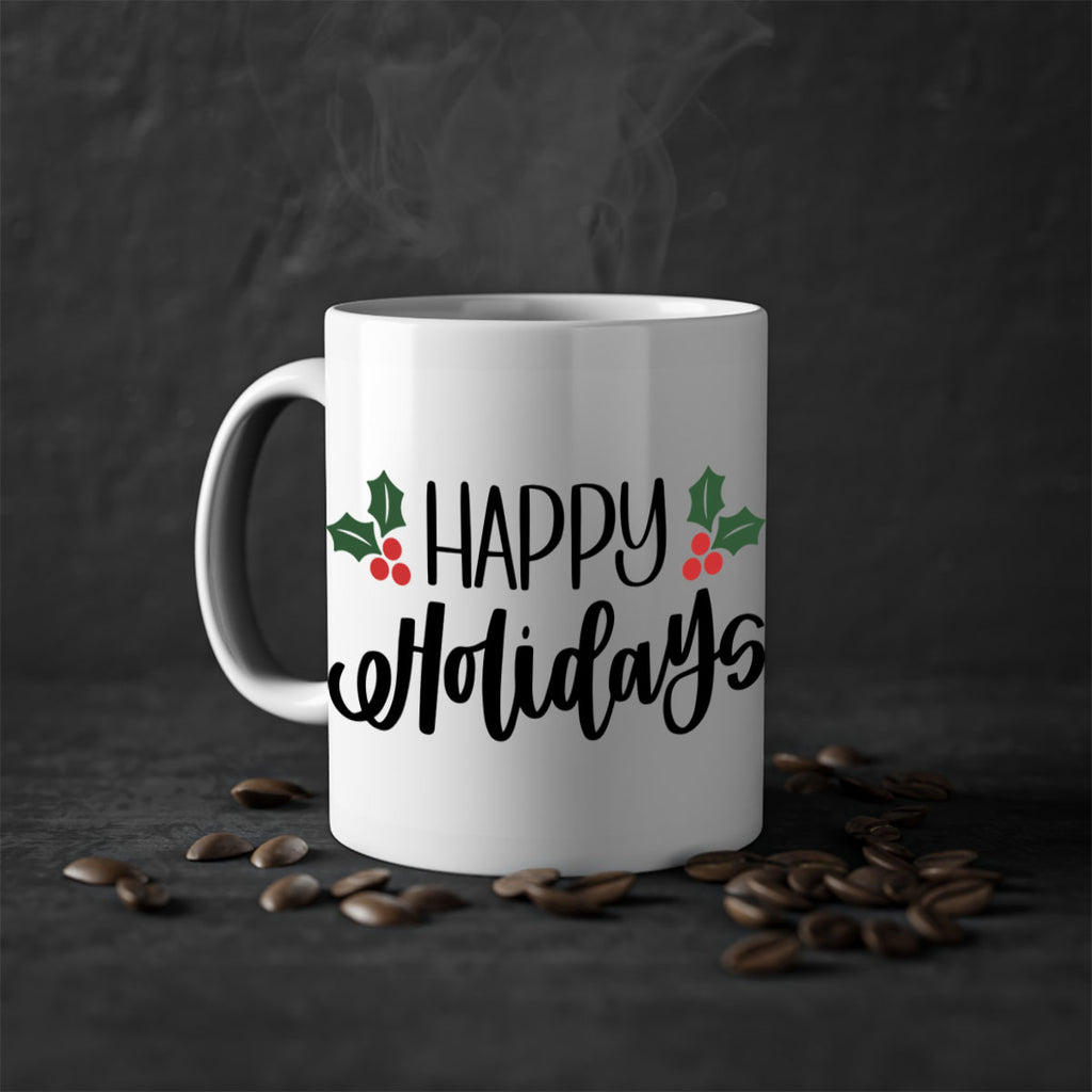 happy holidays 147#- christmas-Mug / Coffee Cup