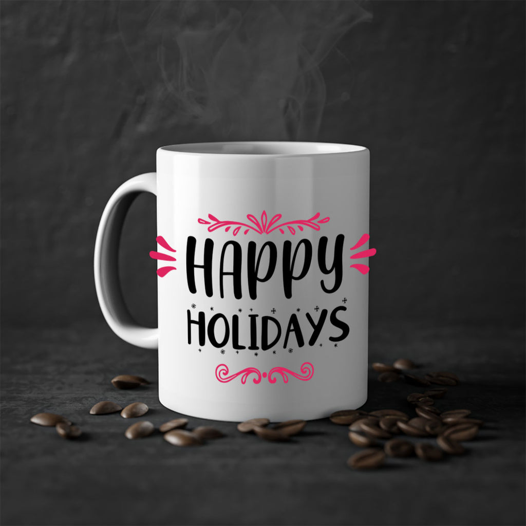 happy holidays style 8#- christmas-Mug / Coffee Cup