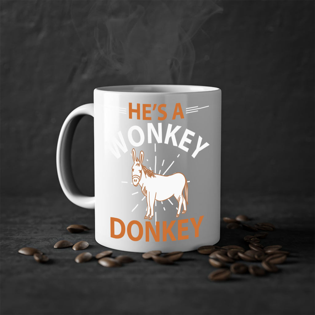 he’s a wonky donkey Style 4#- Donkey-Mug / Coffee Cup