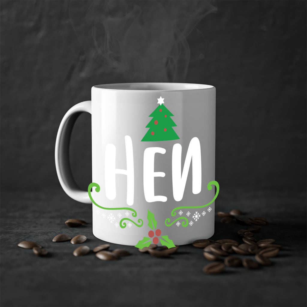 hen style 288#- christmas-Mug / Coffee Cup