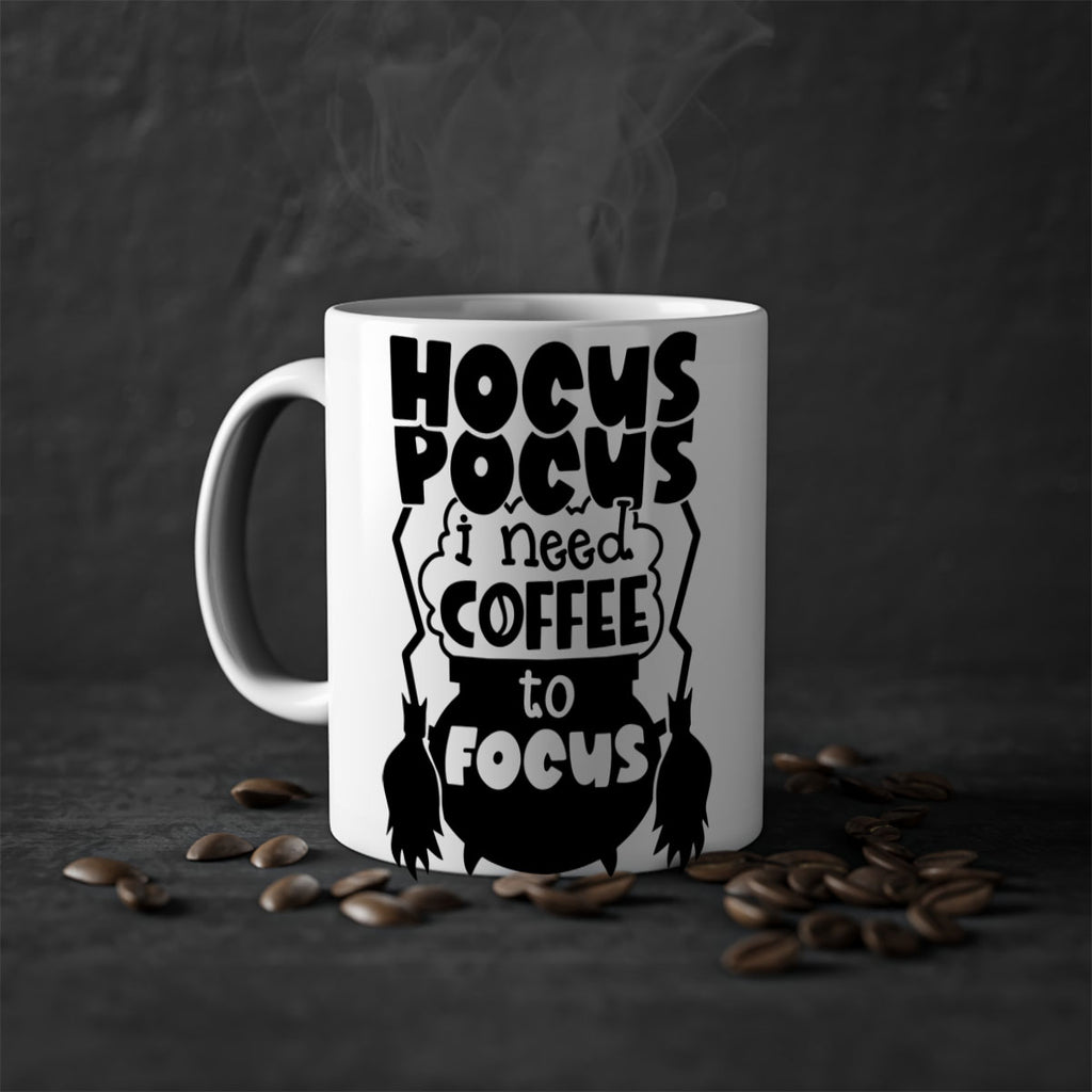 hocus pocus i nees coffee to focus 58#- halloween-Mug / Coffee Cup