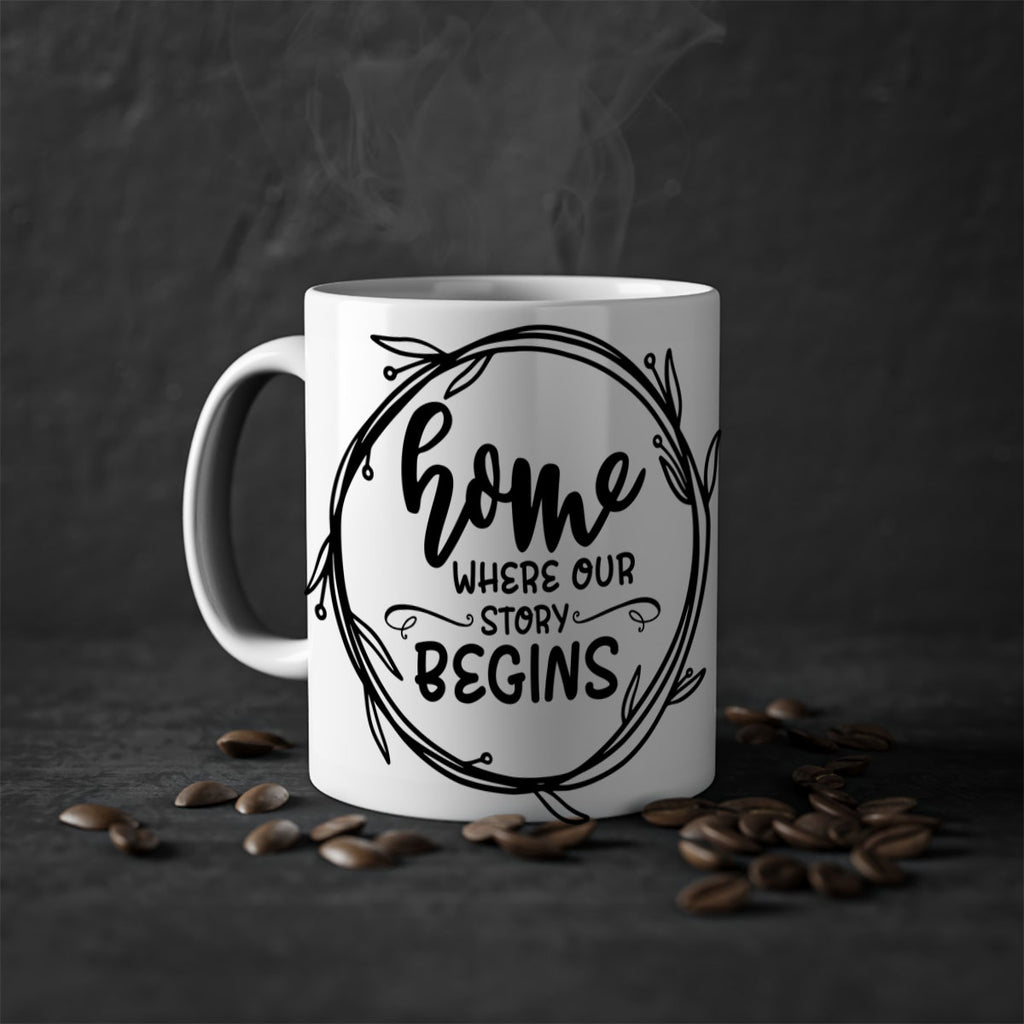 home where our story begins 22#- home-Mug / Coffee Cup