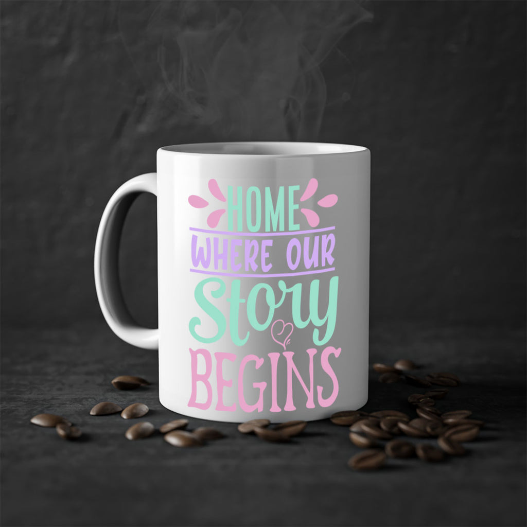 home where our story begins 23#- home-Mug / Coffee Cup