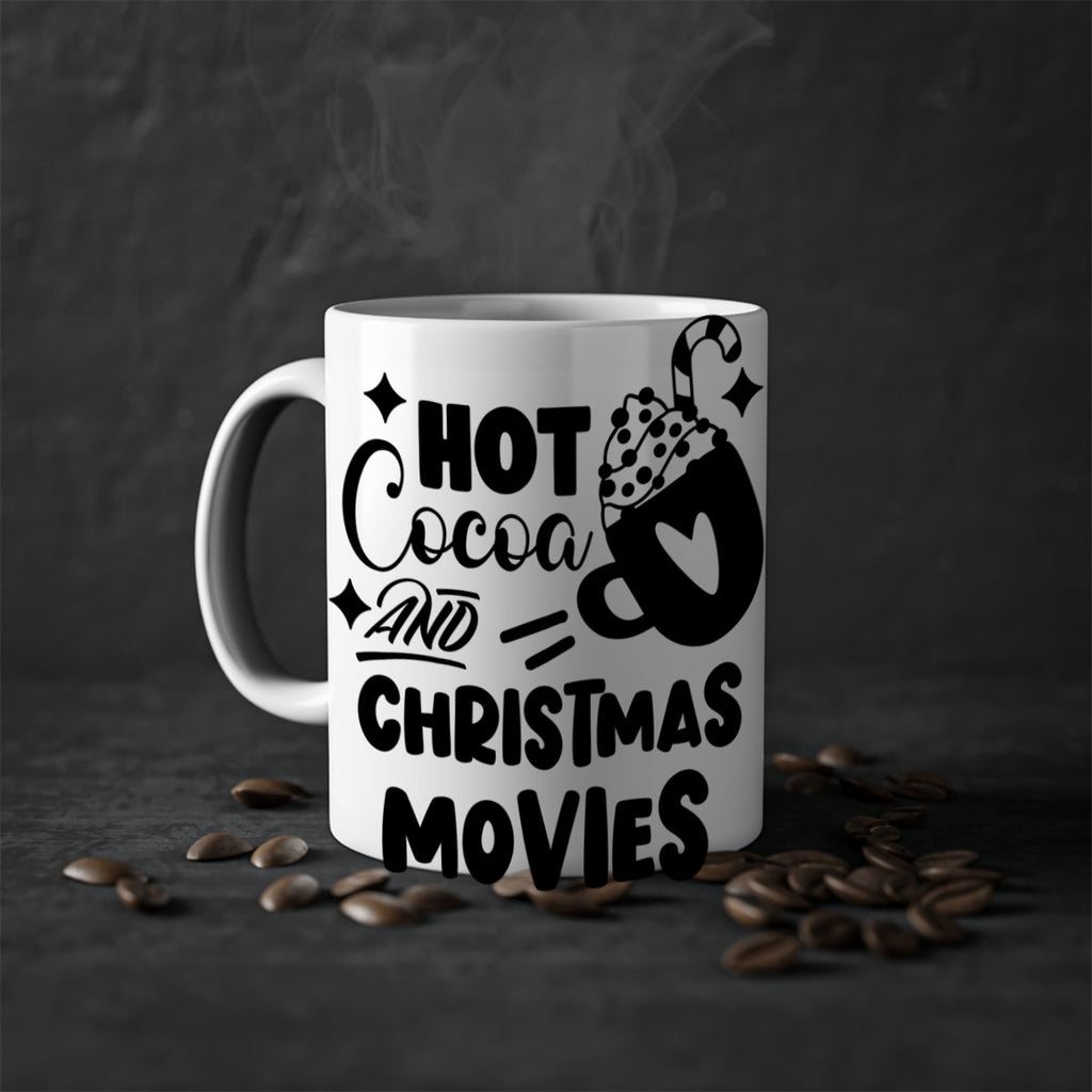 hot cocoa and christmas movies style 309#- christmas-Mug / Coffee Cup