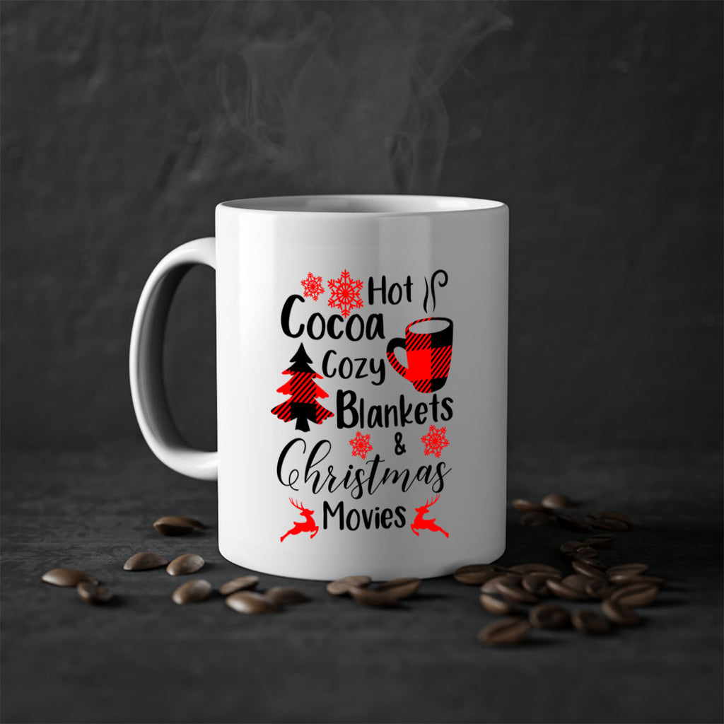 hot cocoa cozy blankets christmas style 311#- christmas-Mug / Coffee Cup