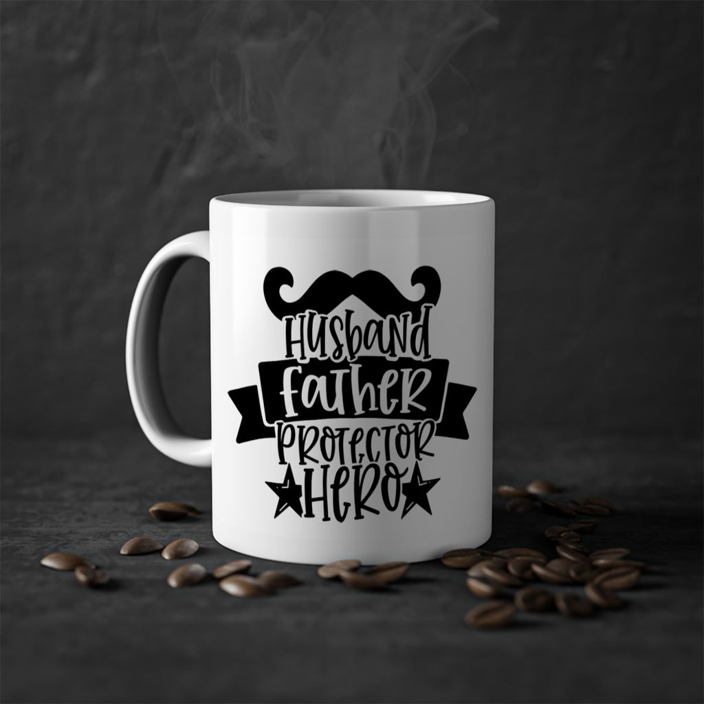 husband father protector hero 46#- fathers day-Mug / Coffee Cup