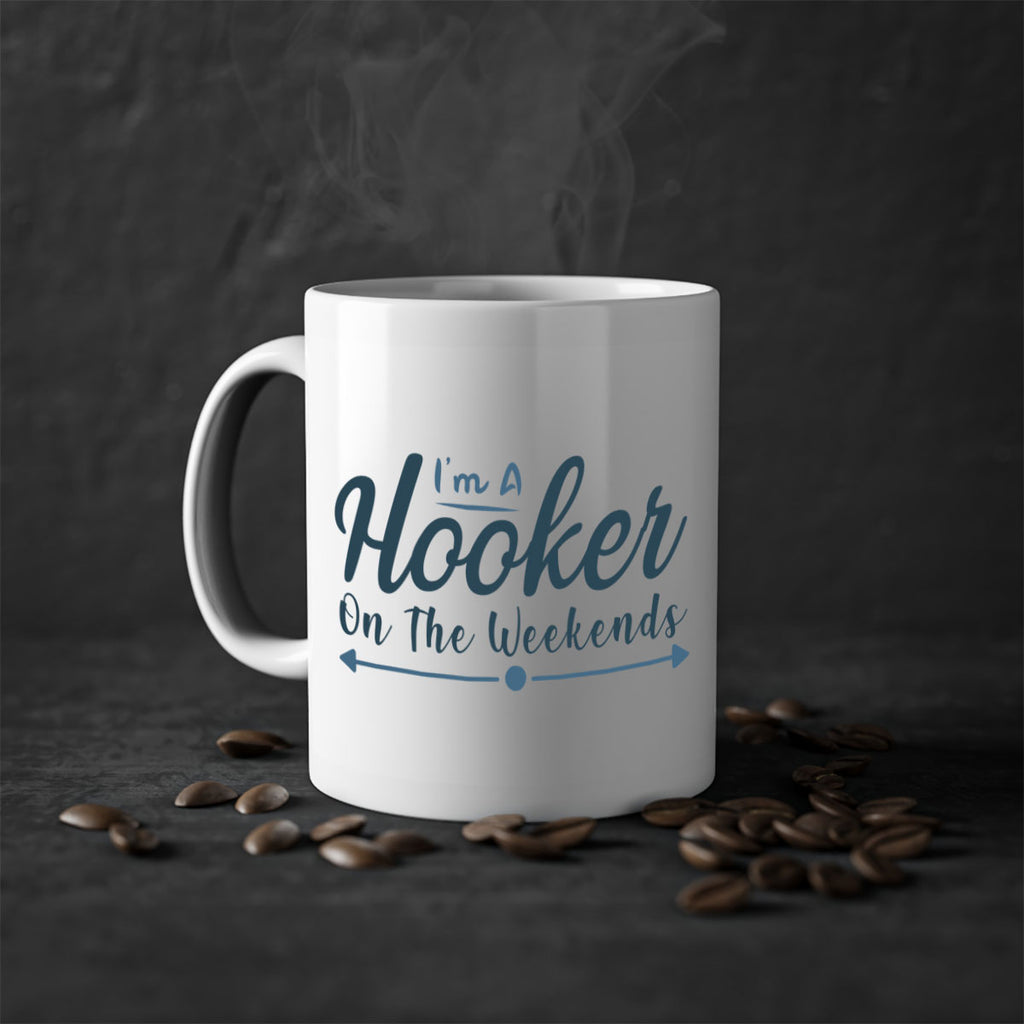 i am a hooker 119#- fishing-Mug / Coffee Cup