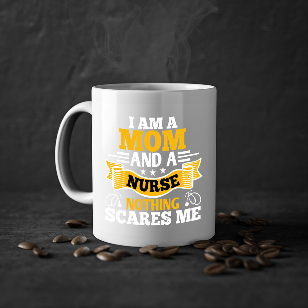 i am amom and a nurse Style 396#- nurse-Mug / Coffee Cup