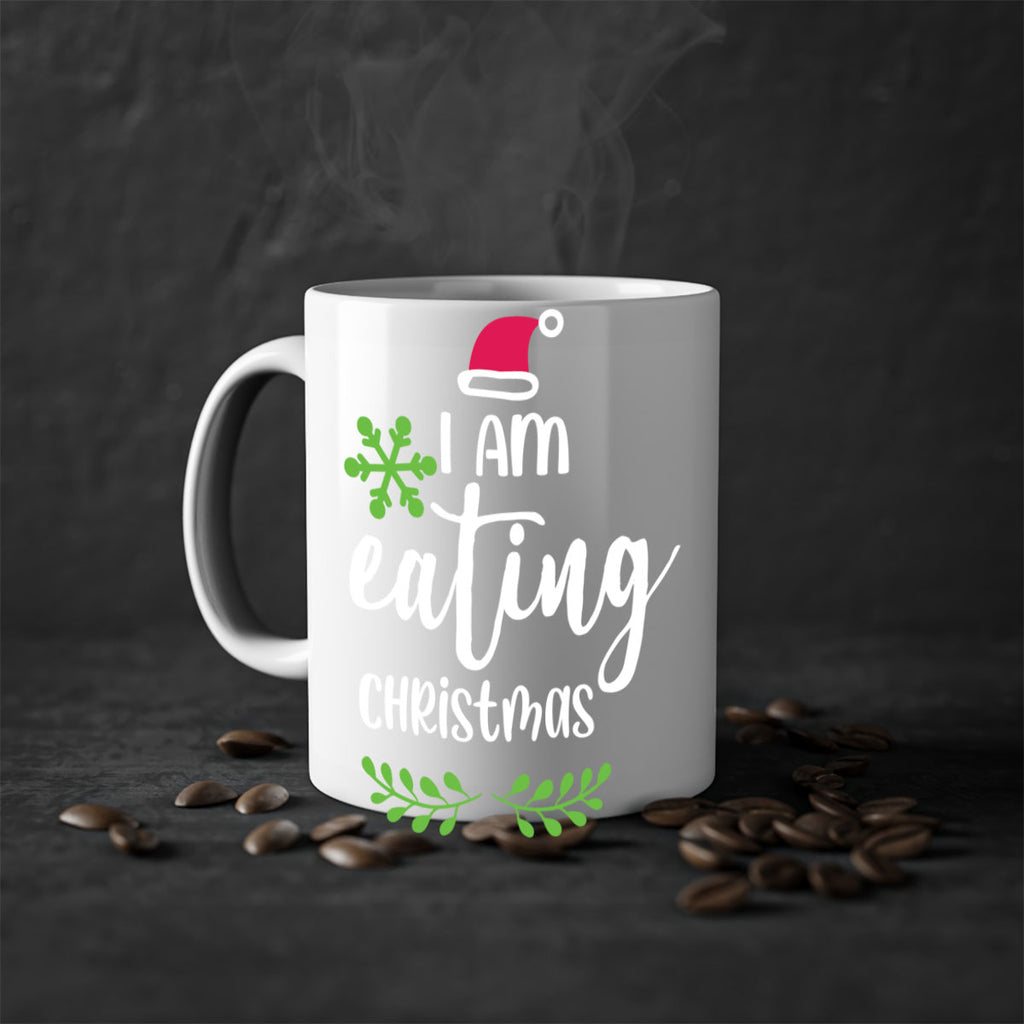 i am eating christmas style 314#- christmas-Mug / Coffee Cup