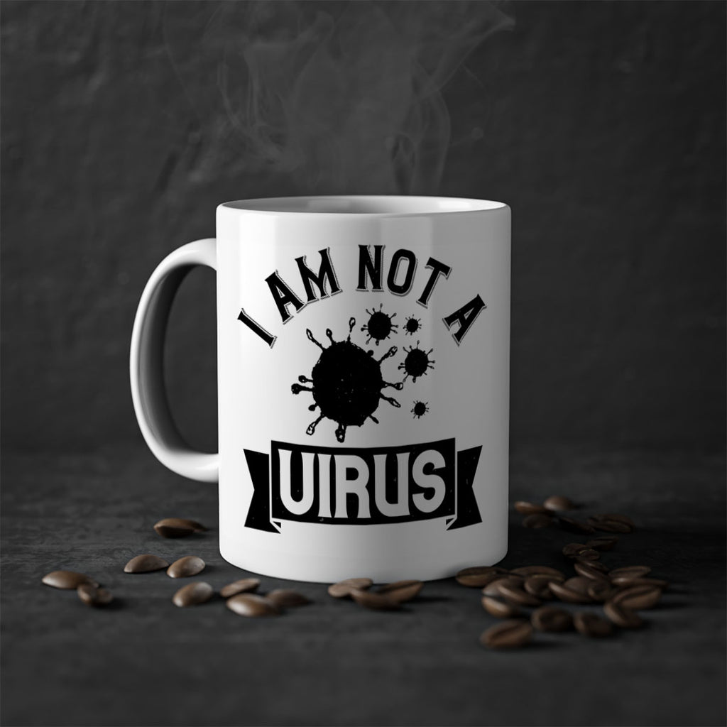 i am not a virus Style 35#- corona virus-Mug / Coffee Cup