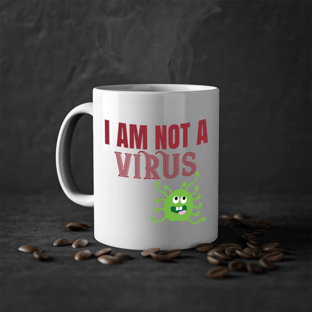 i am not a virus Style 36#- corona virus-Mug / Coffee Cup