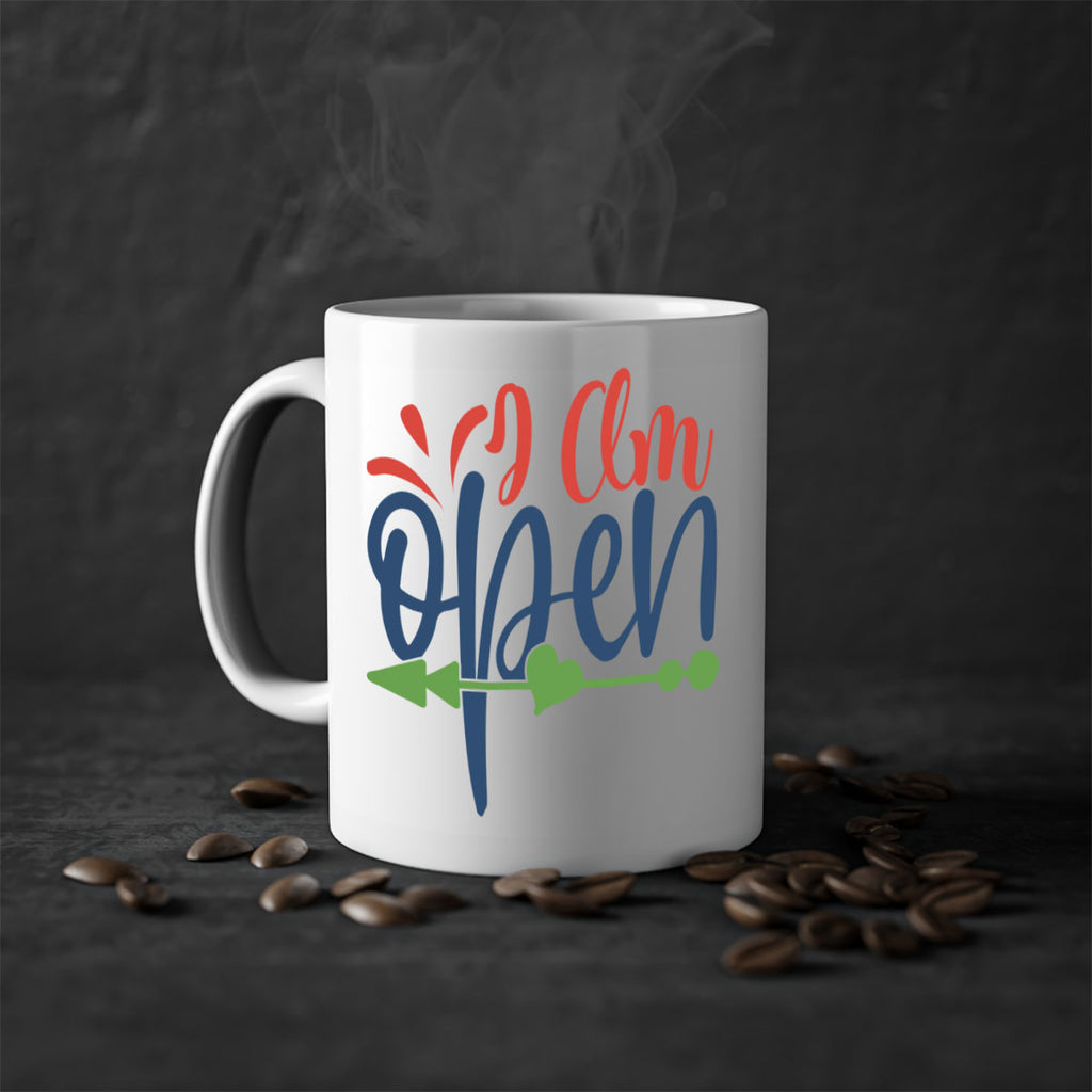 i am open Style 100#- motivation-Mug / Coffee Cup