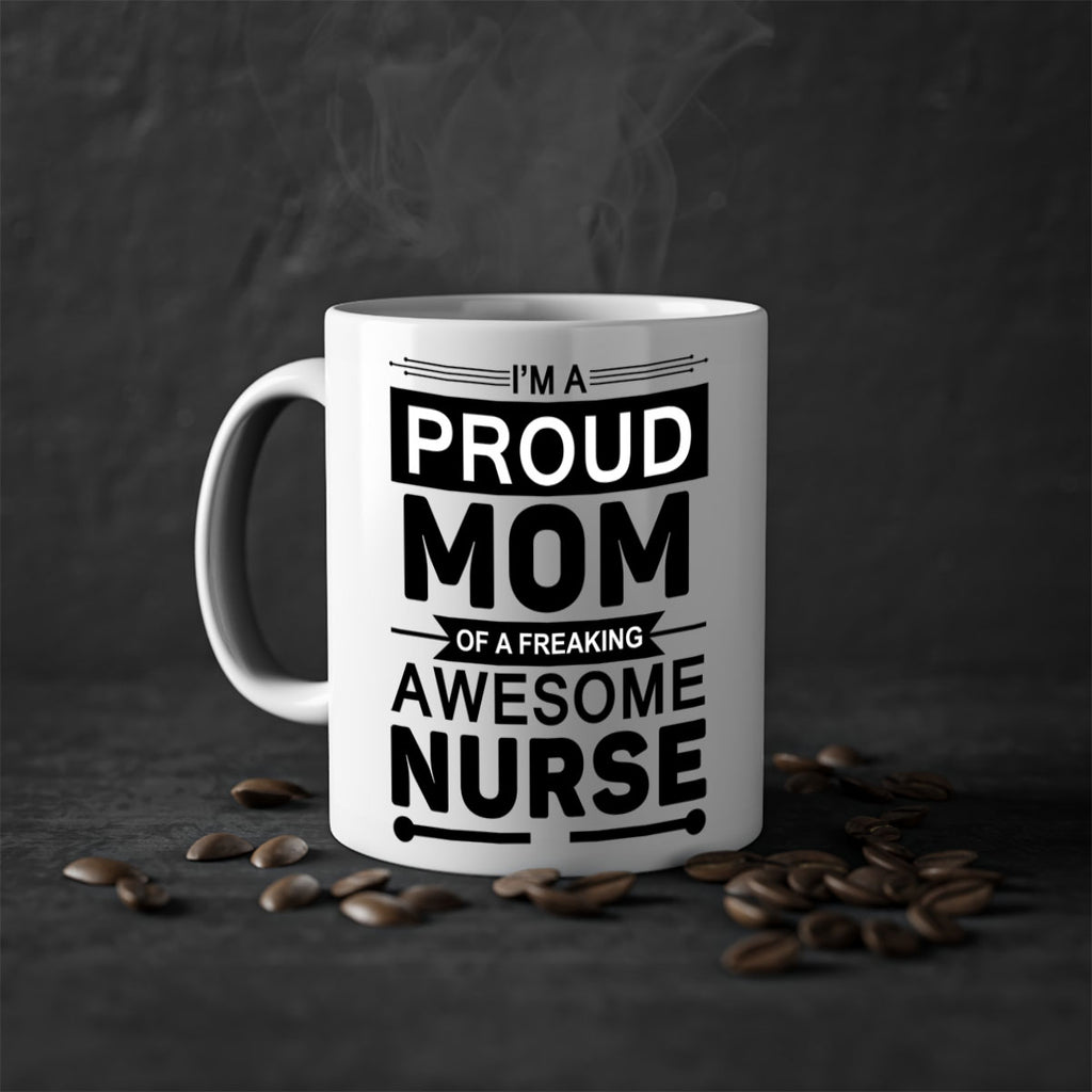 i am proud mom of a freeking awesome 279#- mom-Mug / Coffee Cup