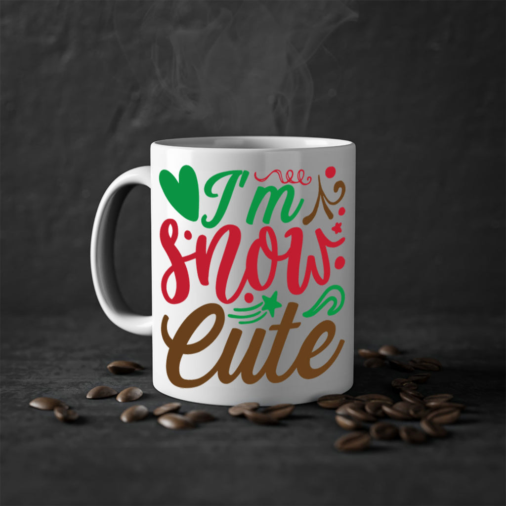 i am snow cute 258#- christmas-Mug / Coffee Cup